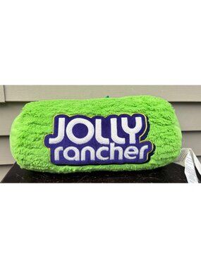 Jolly Rancher Green Apple Plush Pillow 100% Polyester Soft Toy Collectible